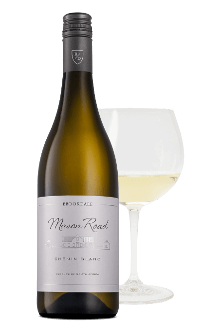 Brookdale Estate Mason Road Chenin Blanc glass of wine 1