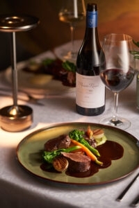 Brookdale Estate Autumn Menu Venison with Mason Road GSM